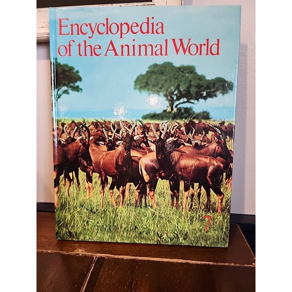 Encyclopedia of the Animal World Vol 7 Vtg 1972 Dog - Environment